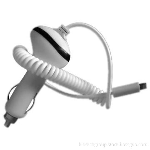 In-car Charger for iPhone 5, Comes with Cable, Perfect for Car when Traveling
